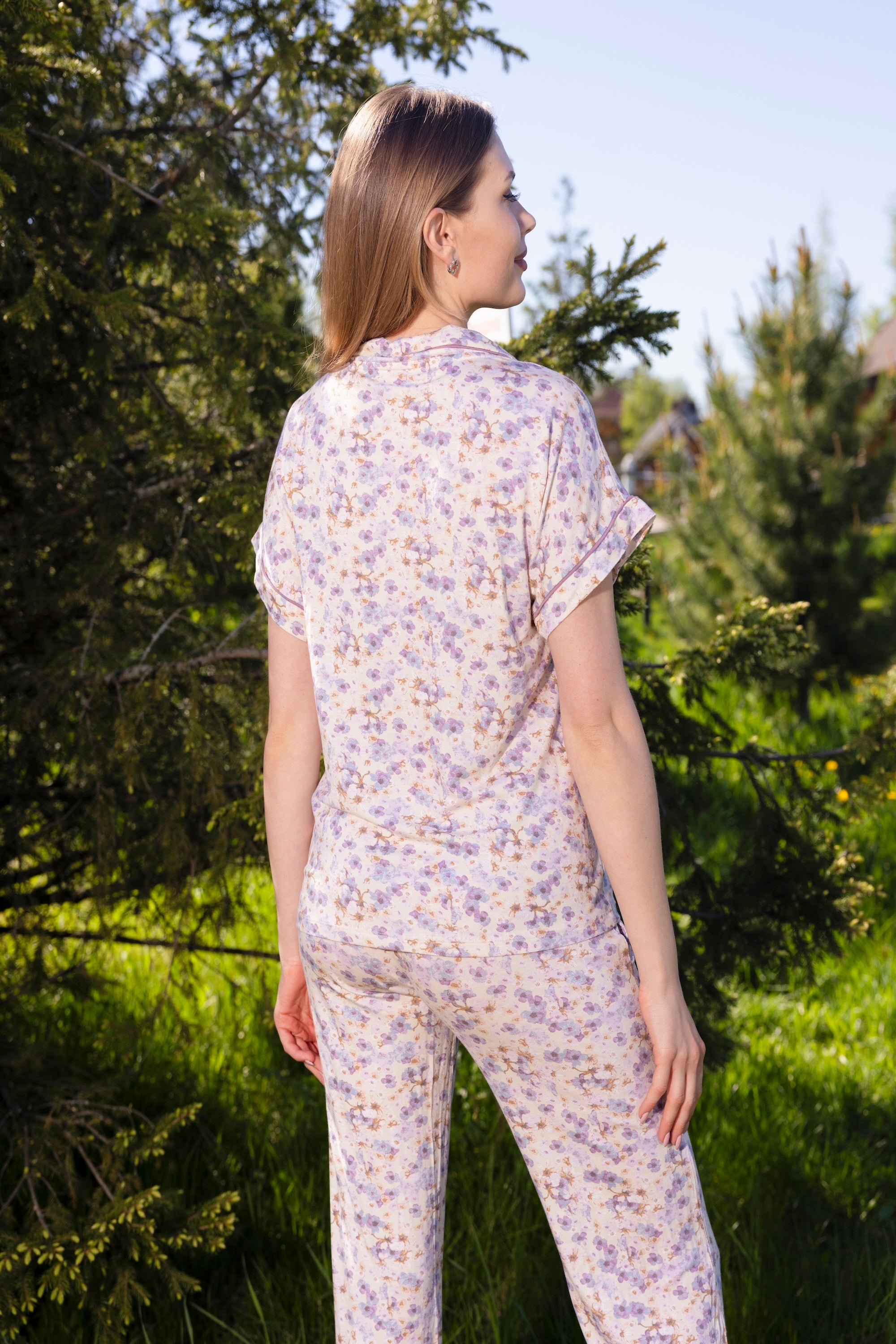 Lavender Fields Pajama Set