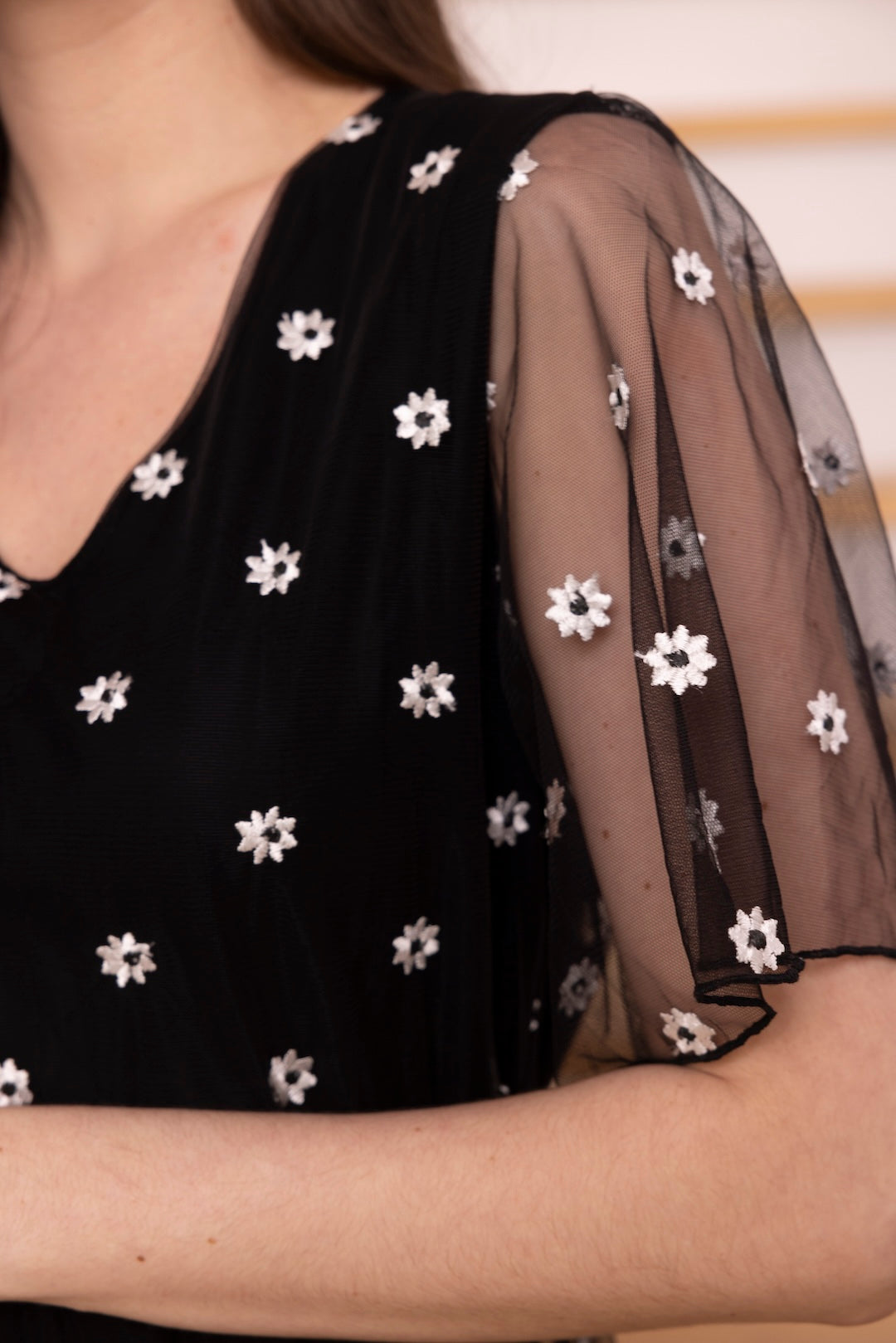 Midnight Daisy Dress