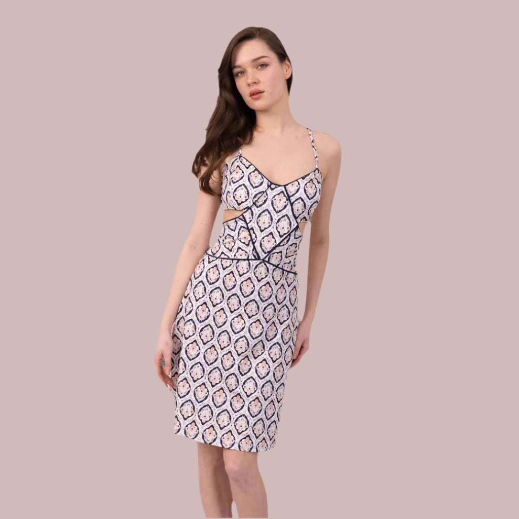 Blossom Mosaic Lounge Dress