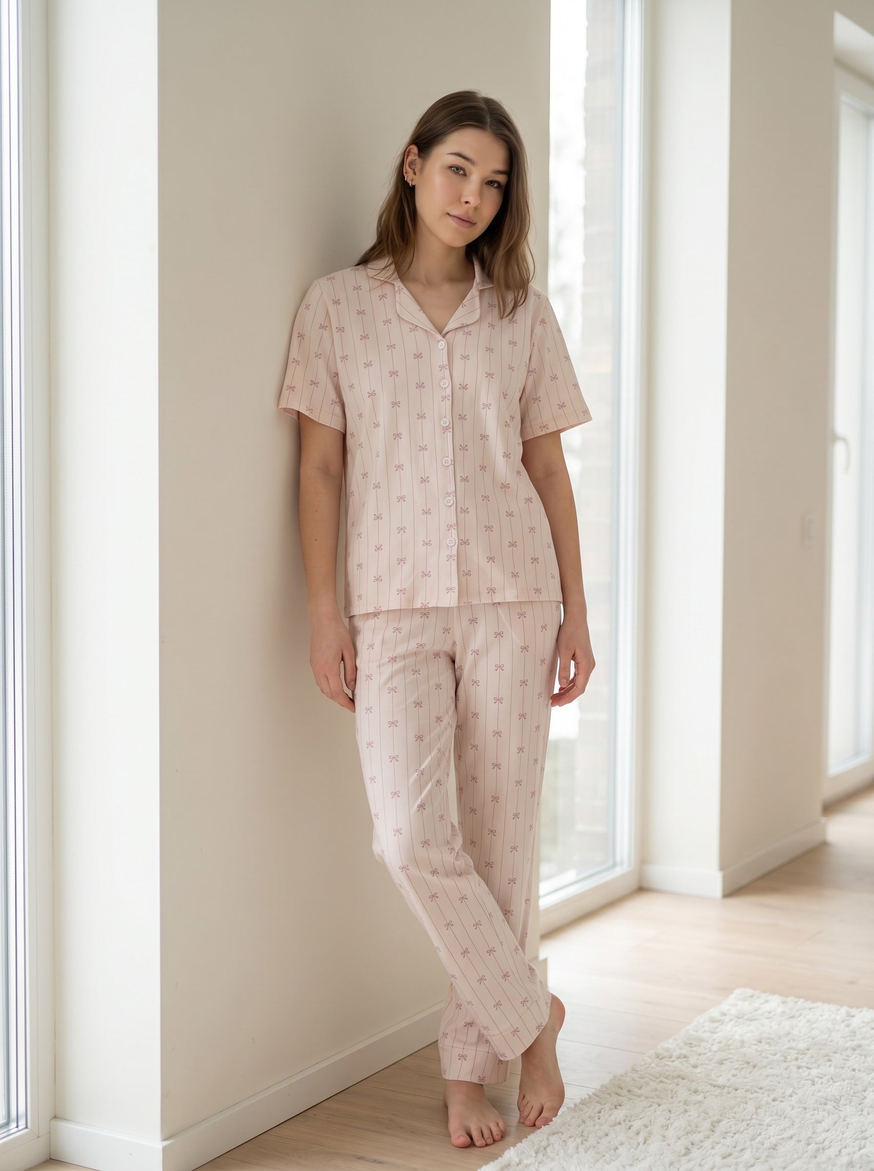 Pink Whisper Pajama Set
