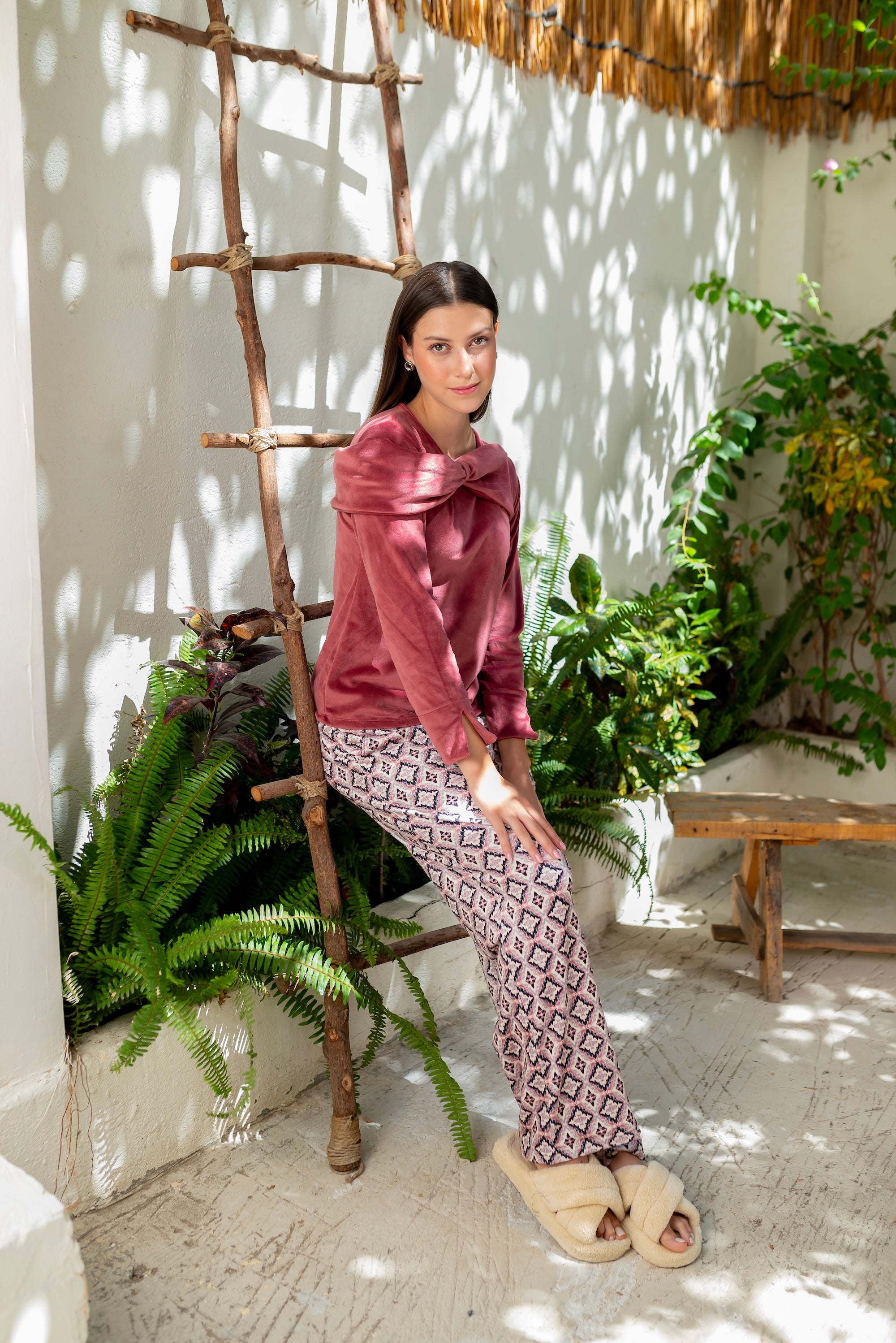 Soft rose Lounge Set