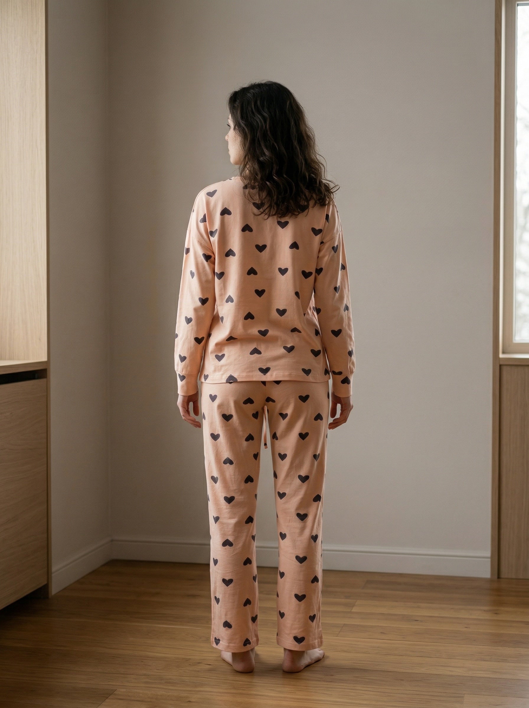 Soft Hearts Pajama Set
