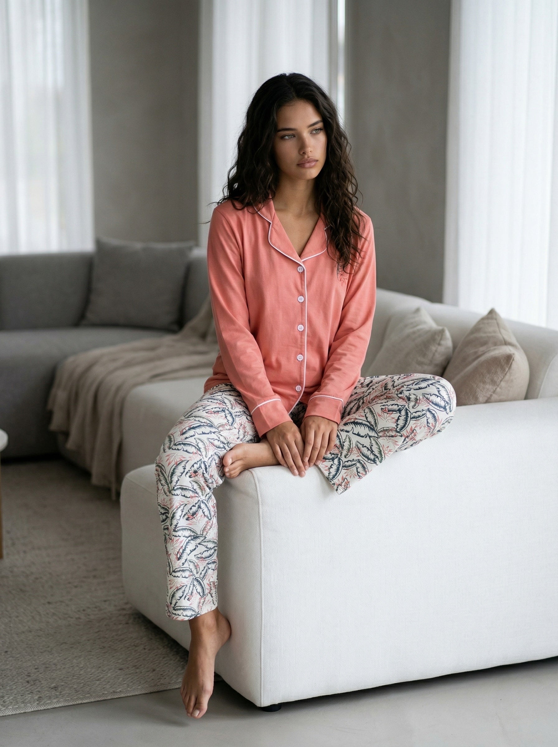 Rose Blossom Pajama Set