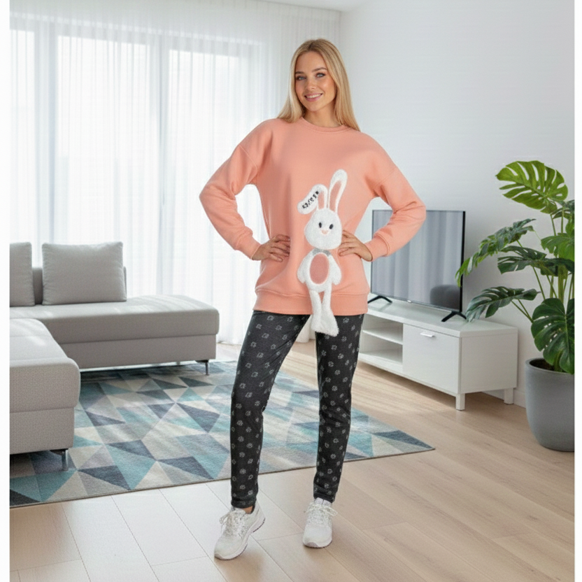 Soft Bunny Lounge Set