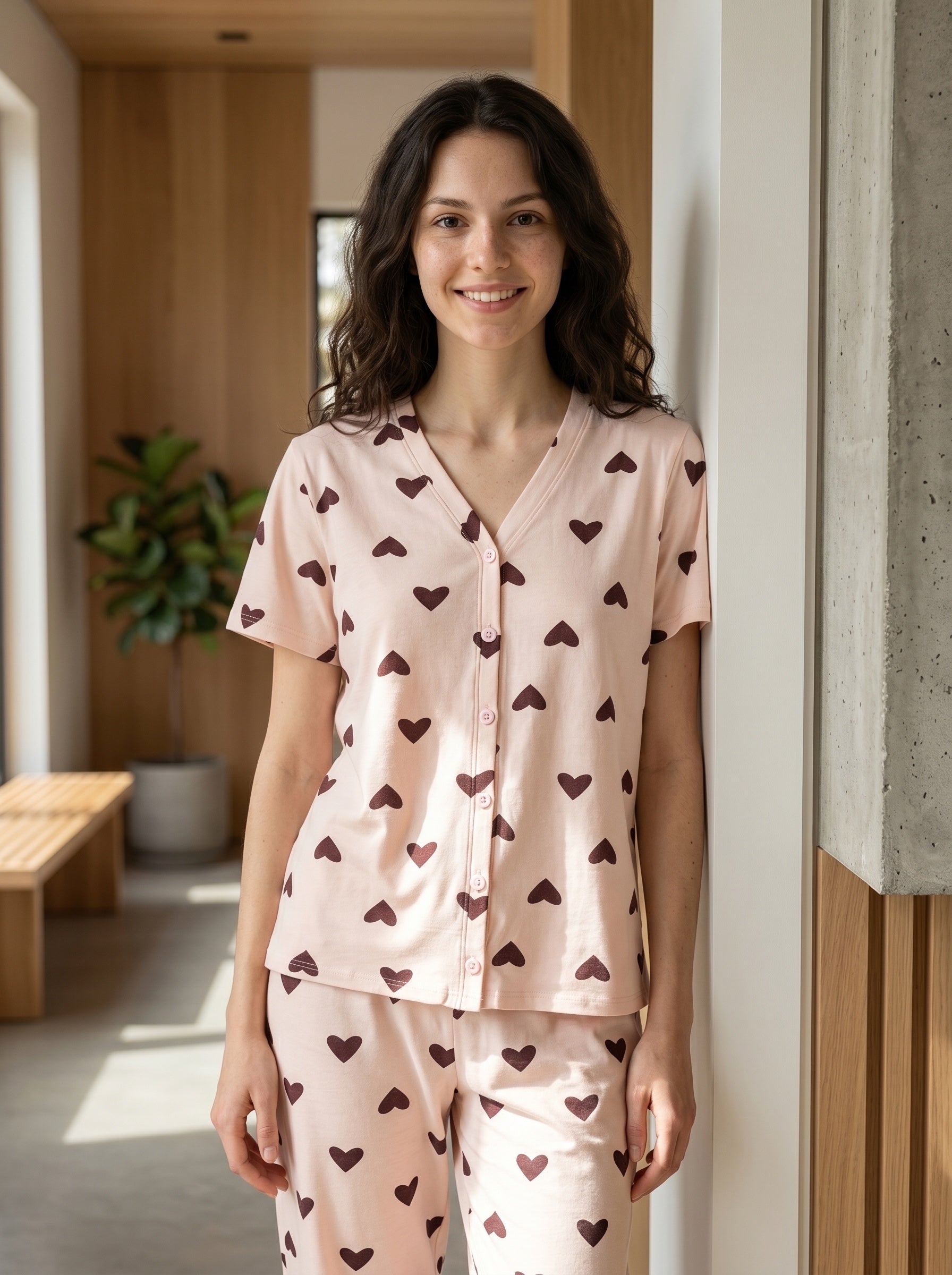Heart Blush Pajama