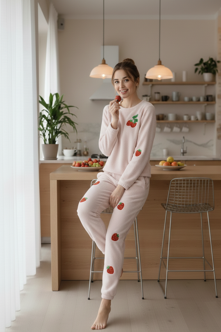 Strawberry Cozy Set