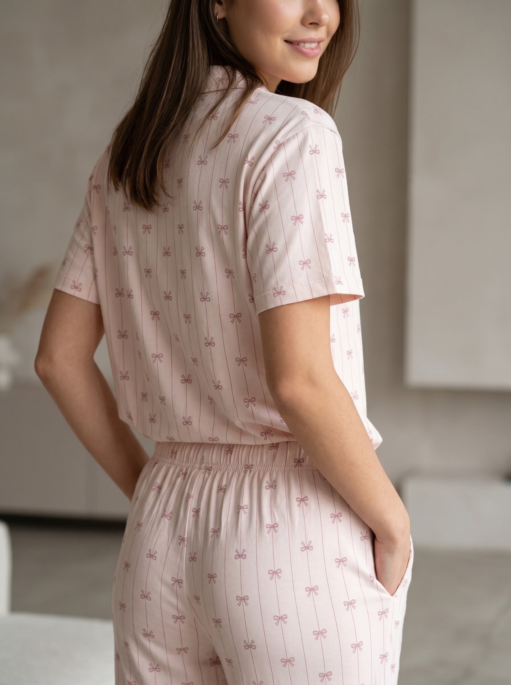 Pink Whisper Pajama Set