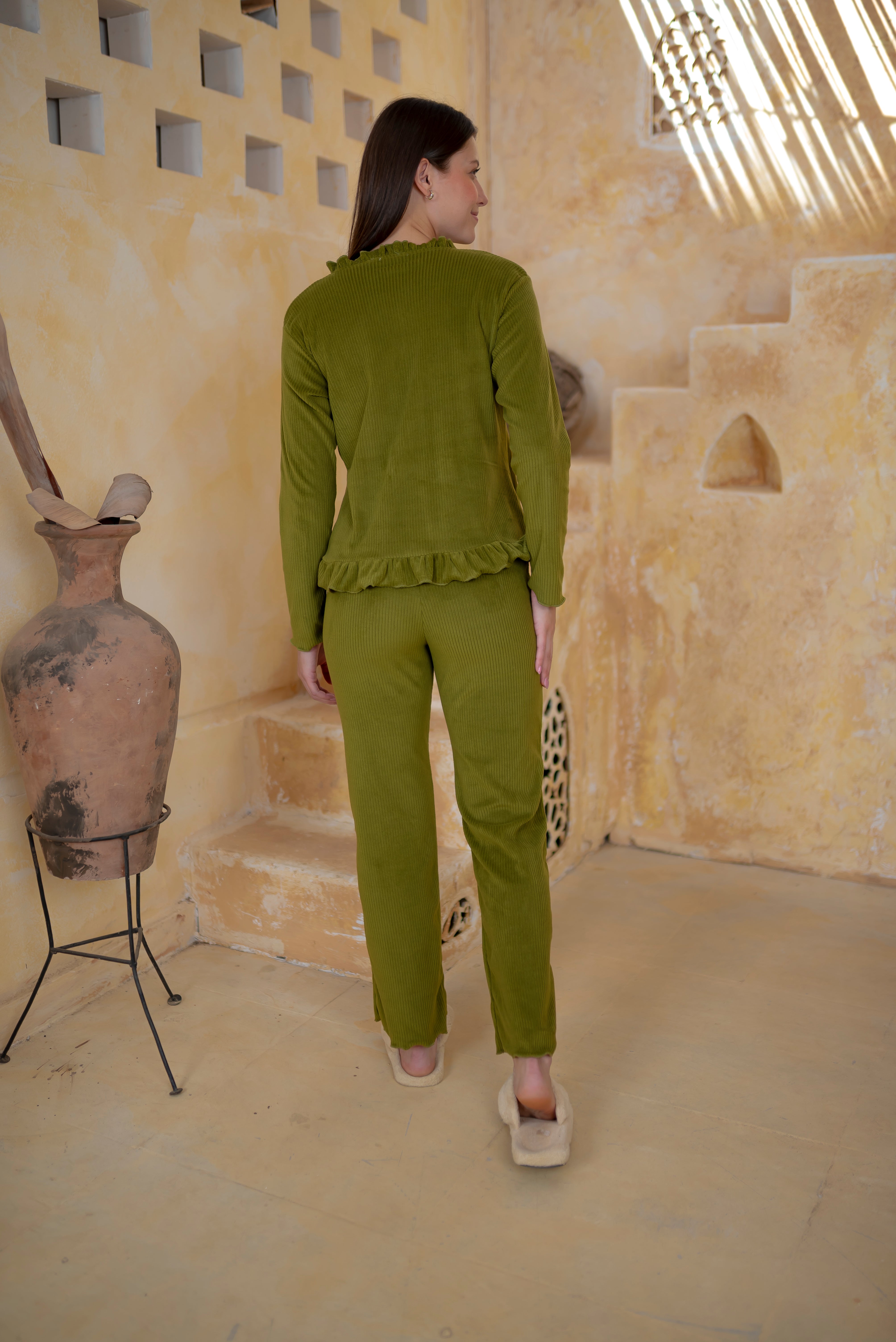 Olive Dream Lounge Set