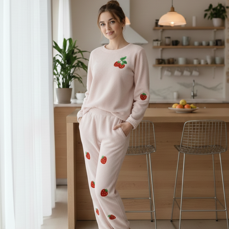 Strawberry Cozy Set