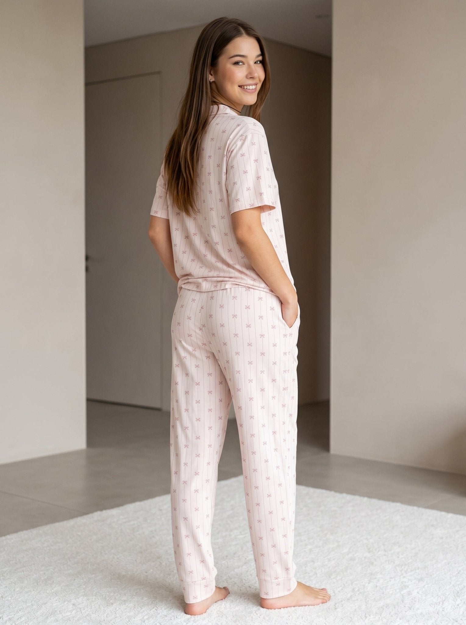 Pink Whisper Pajama Set - June Joy