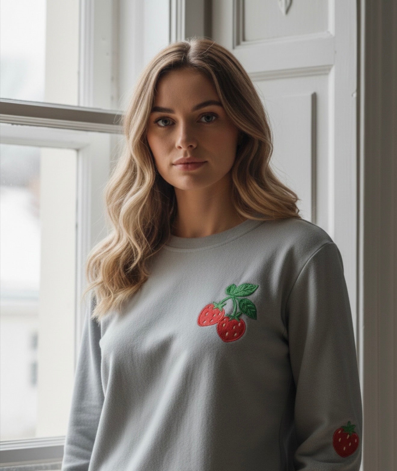 Strawberry Grey Set - June Joy