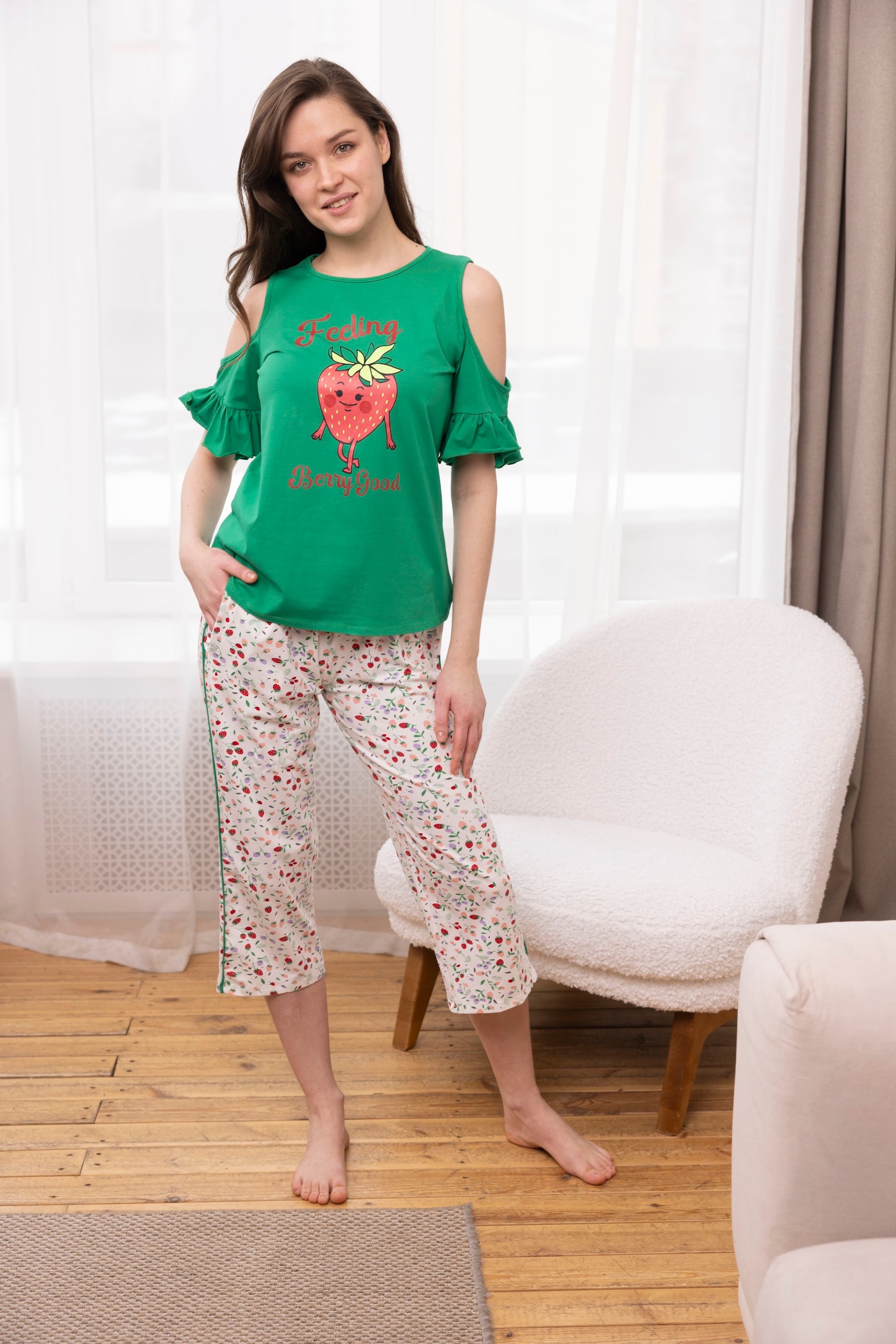 Sunny Meadow Pajama Set