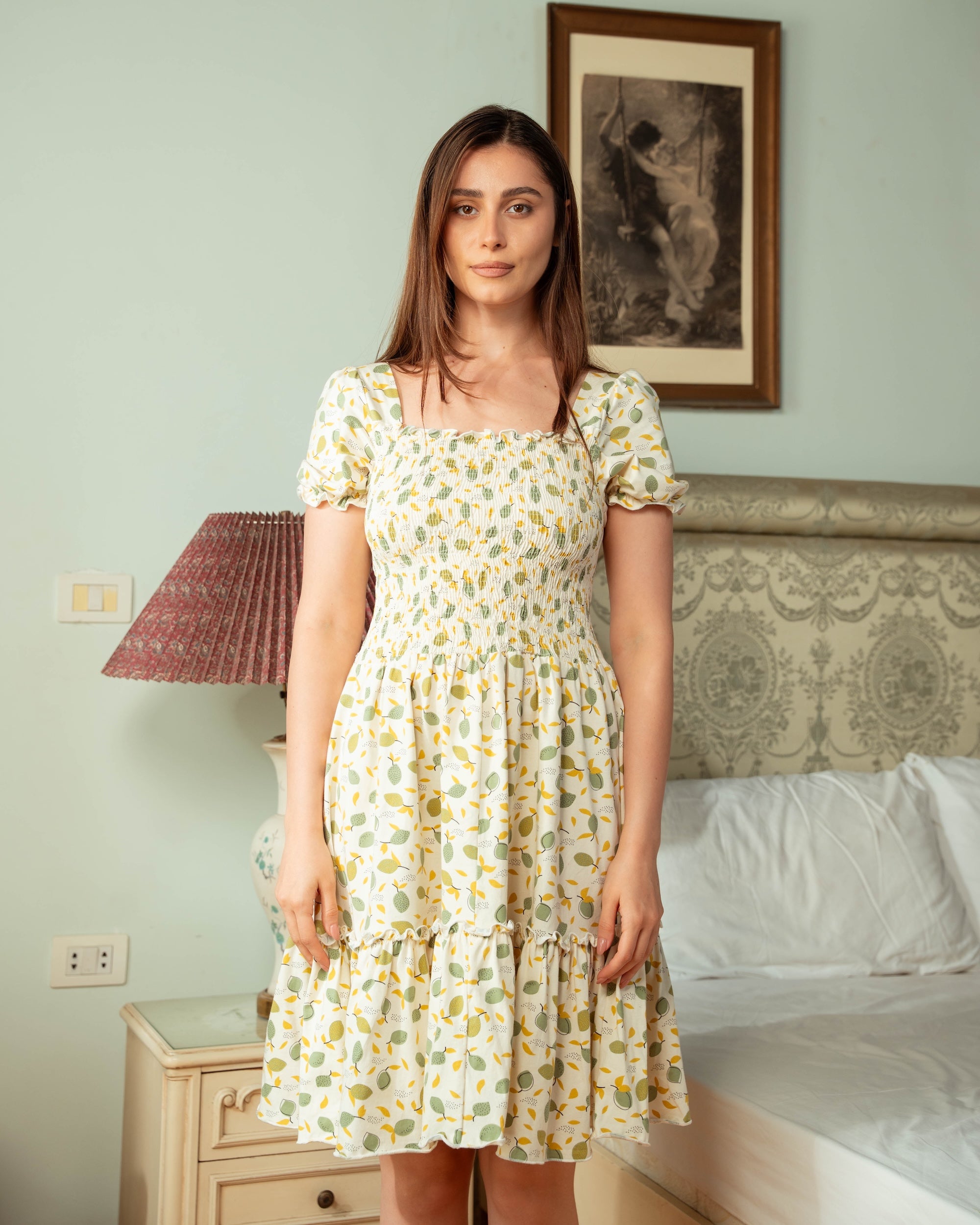 Floral Smocked Dress