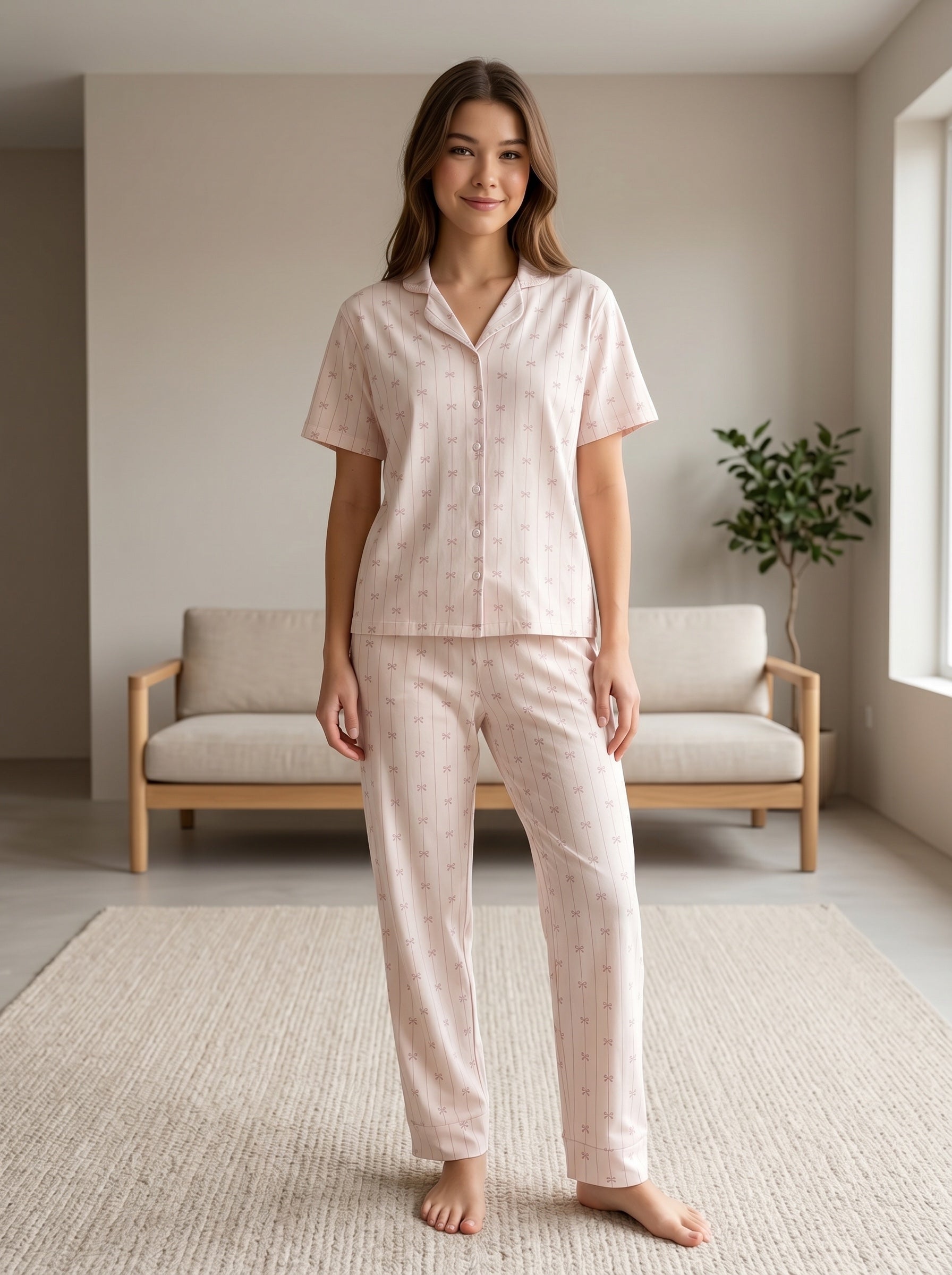 Pink Whisper Pajama Set