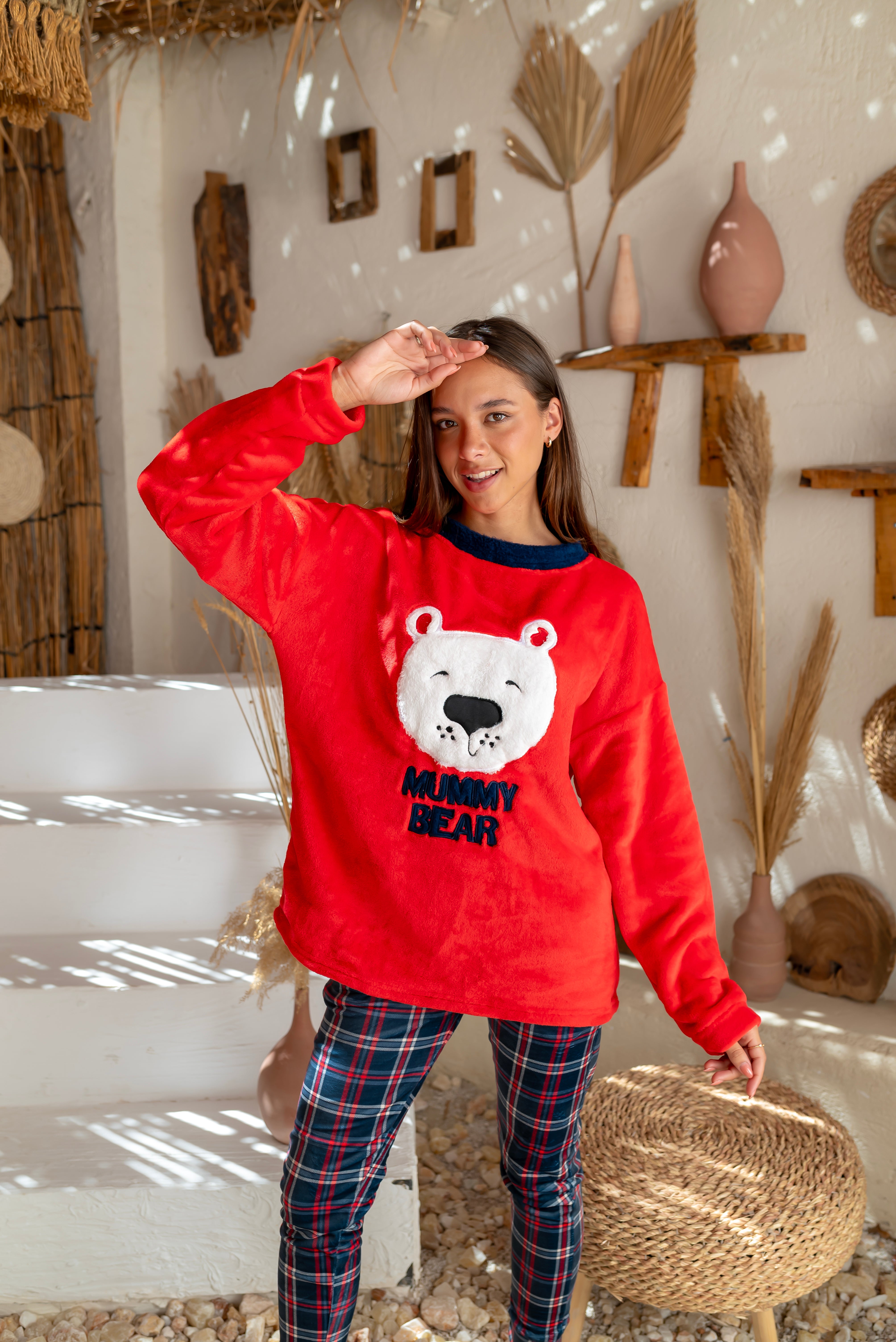 Mummy Bear Cozy Set