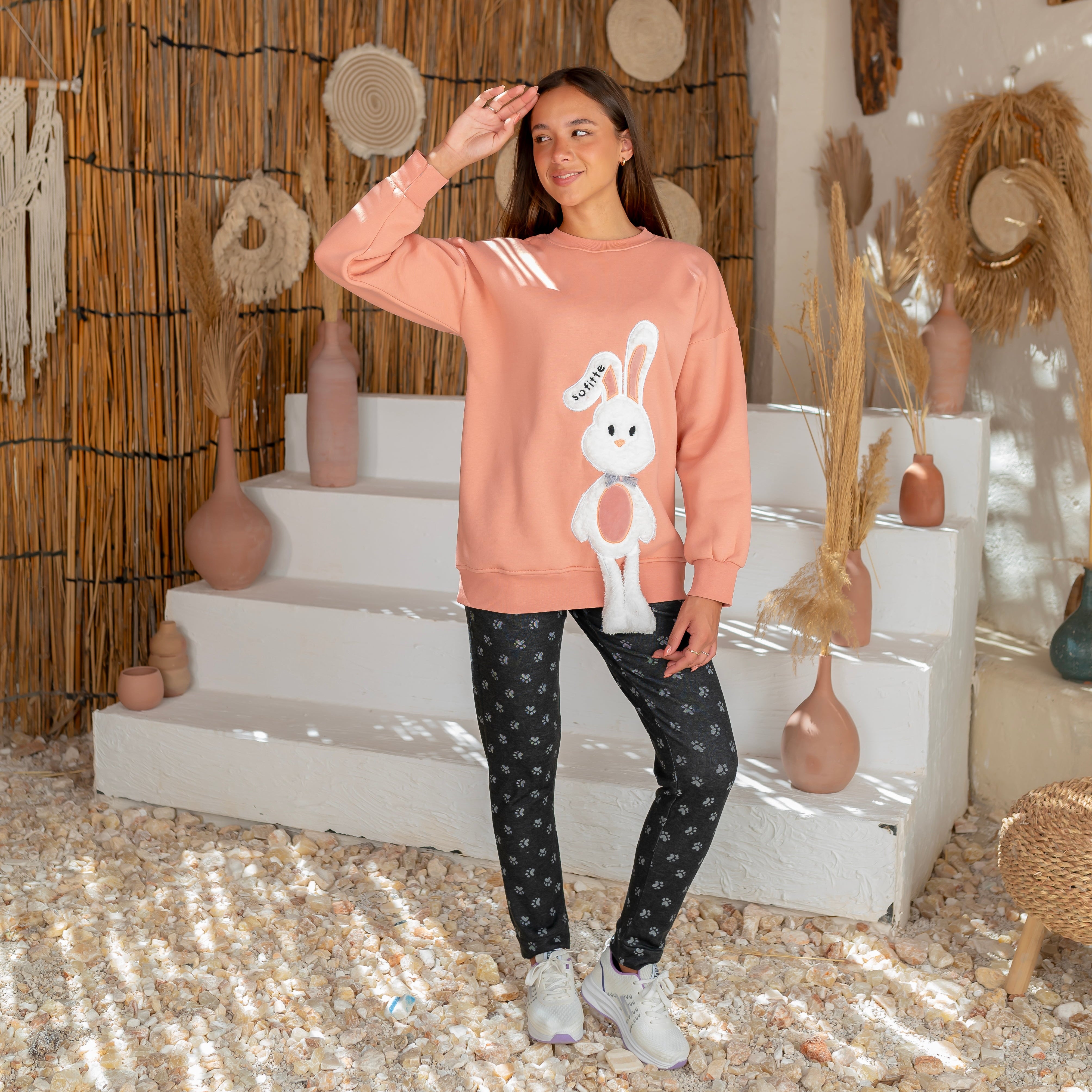 Soft Bunny Lounge Set