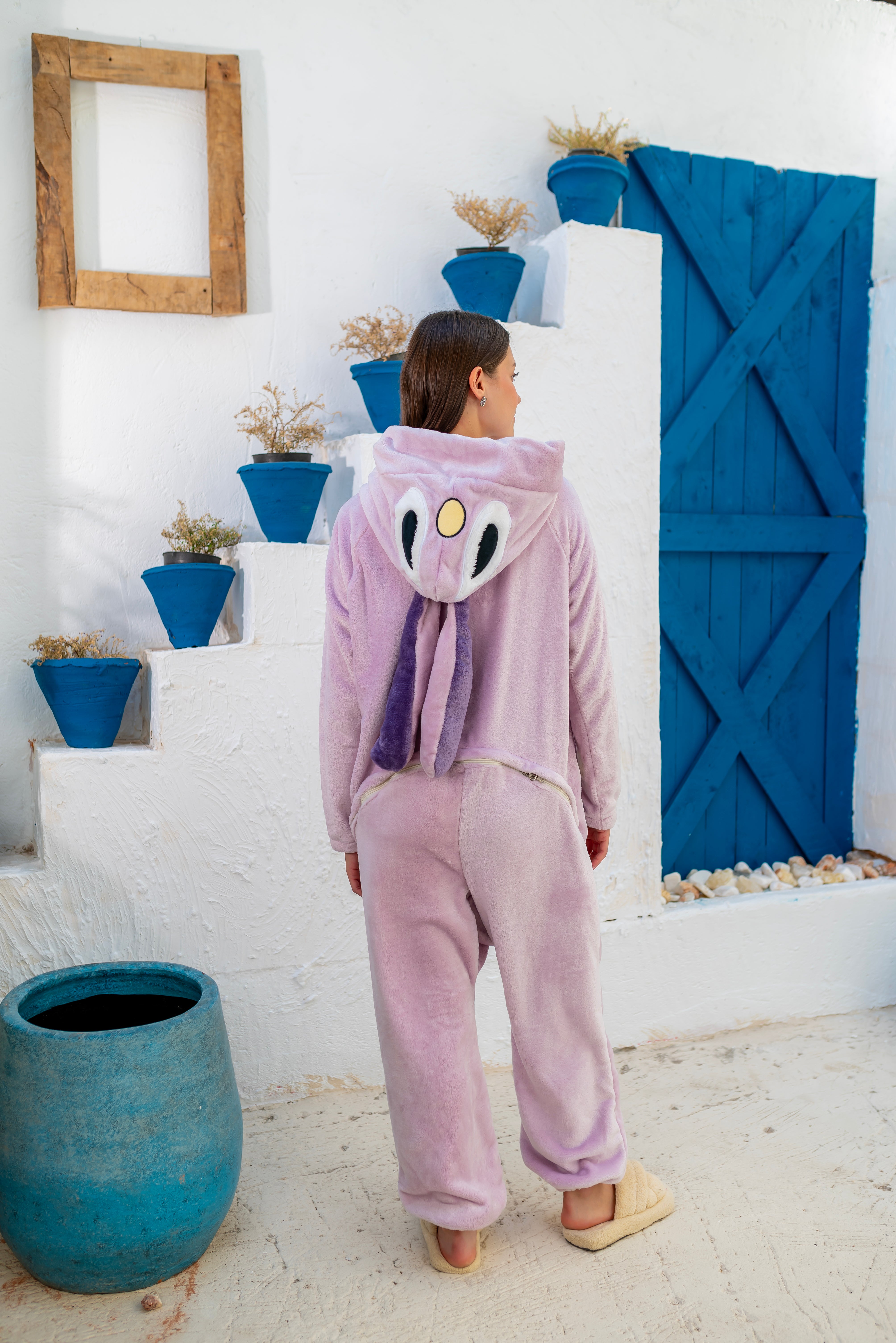 Lilac Bunny Onesie