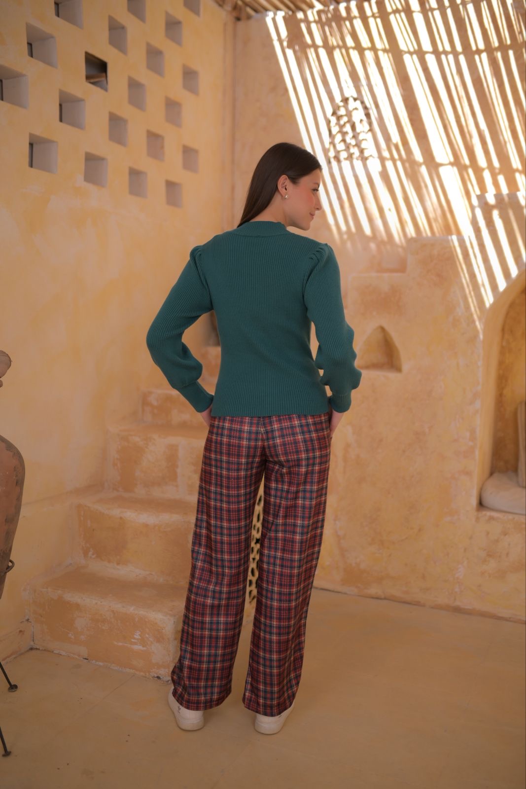 Emerald Classic Check Set