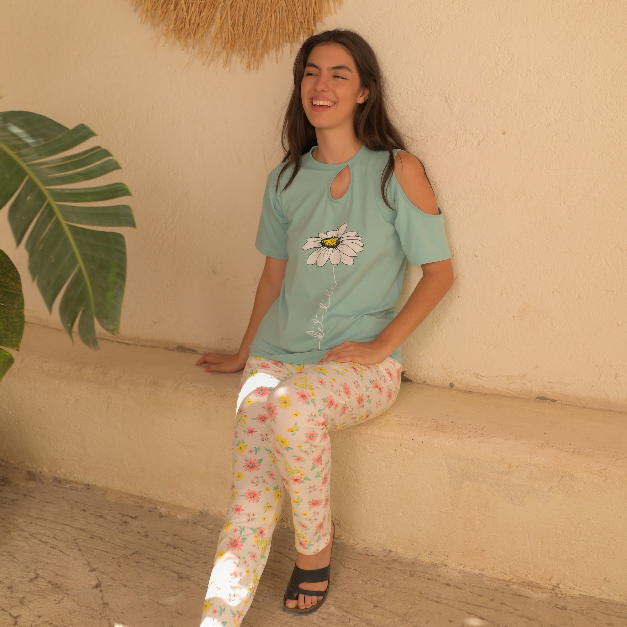 Daisy Daydream Pajama Set