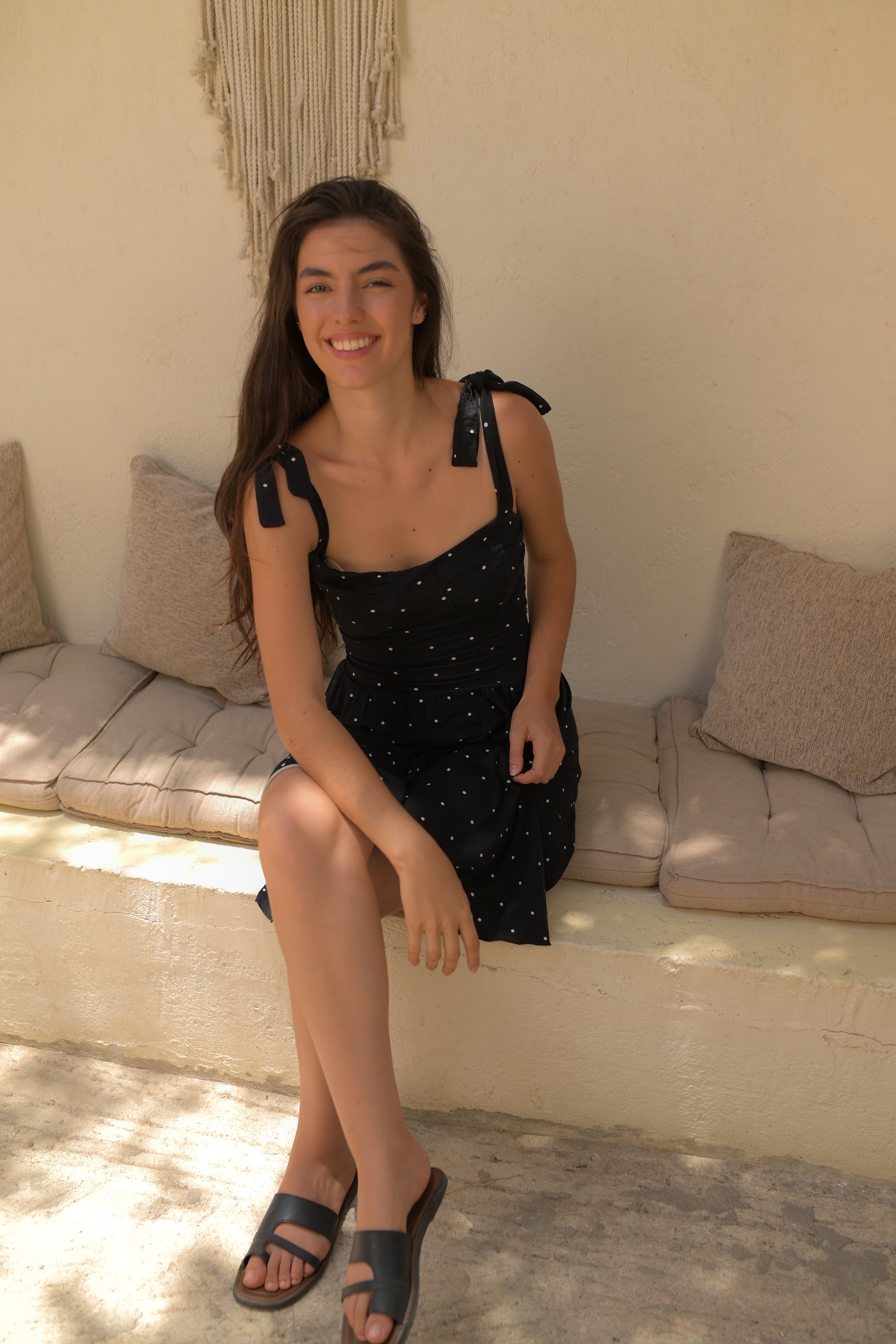 Classic Black Polka Dot Dress