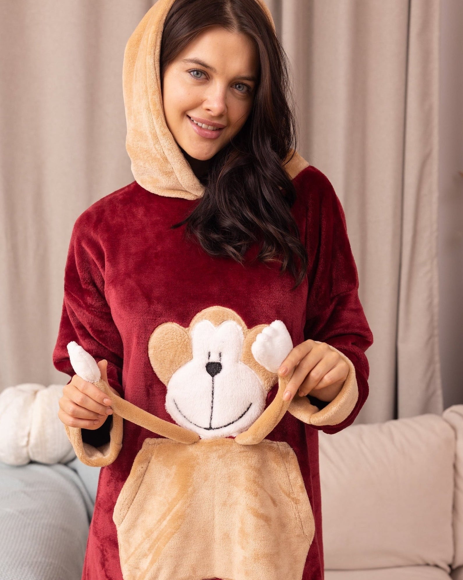 Bear Cozy Hoodie - June Joy