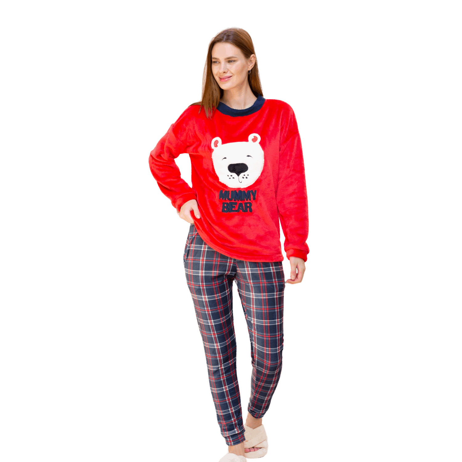 red bear pajama