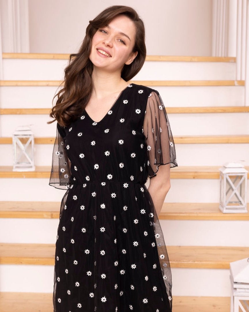 Midnight Daisy Dress - June Joy