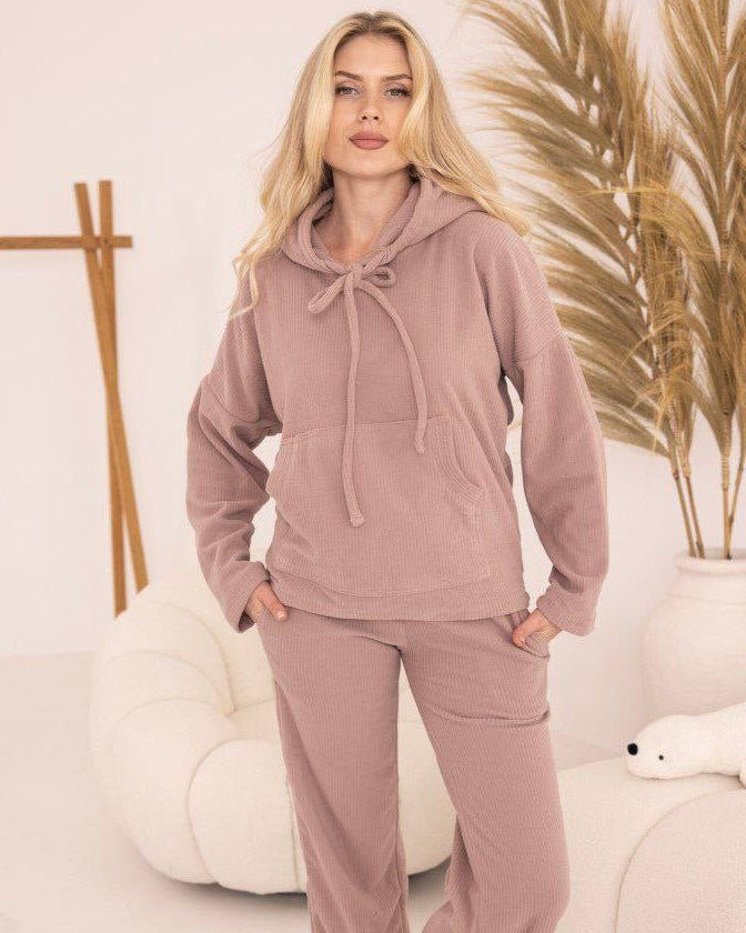 Ribbed Velvet Cozy Set - June Joy