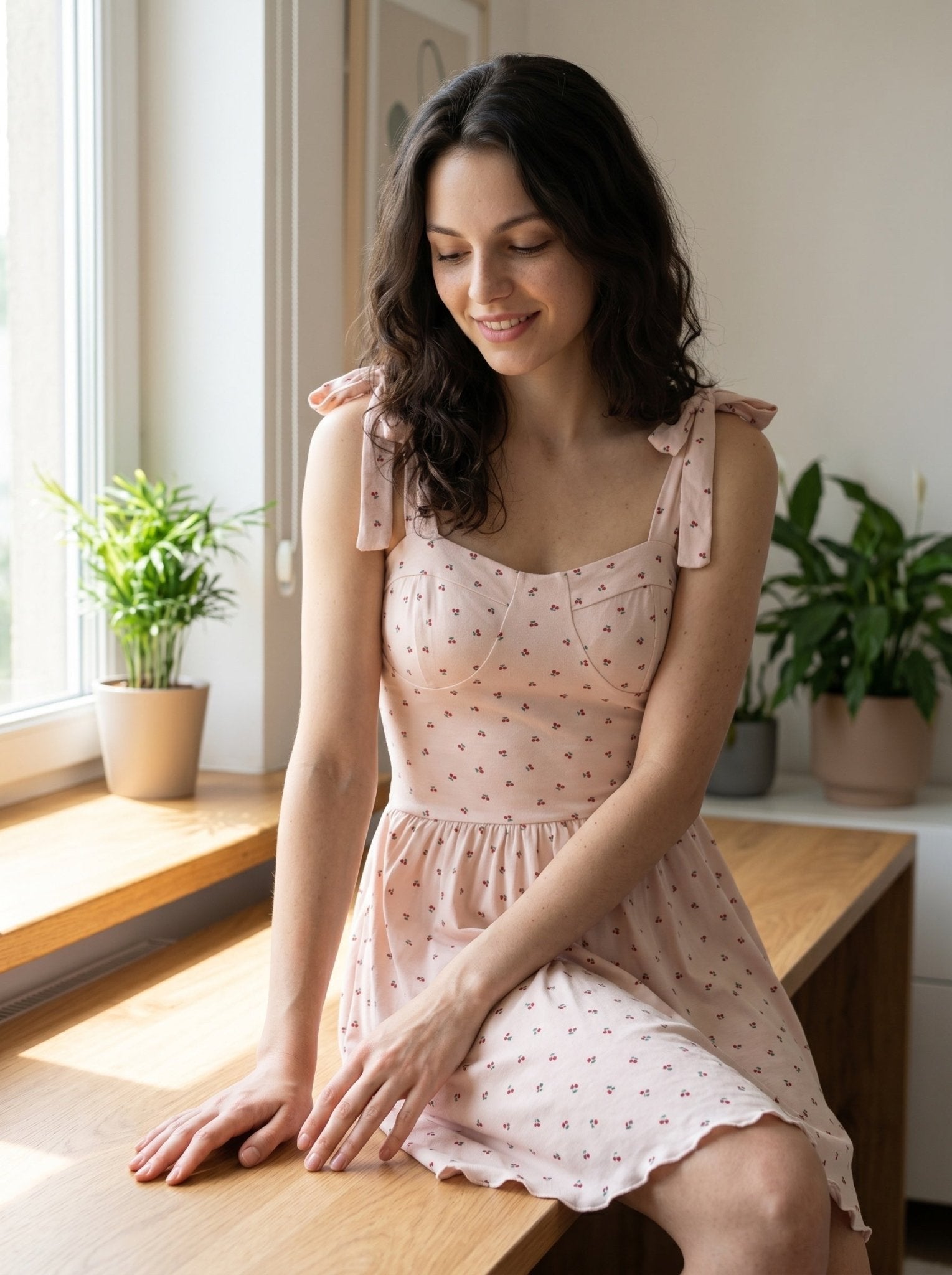 Rosy Bloom Dress - June Joy