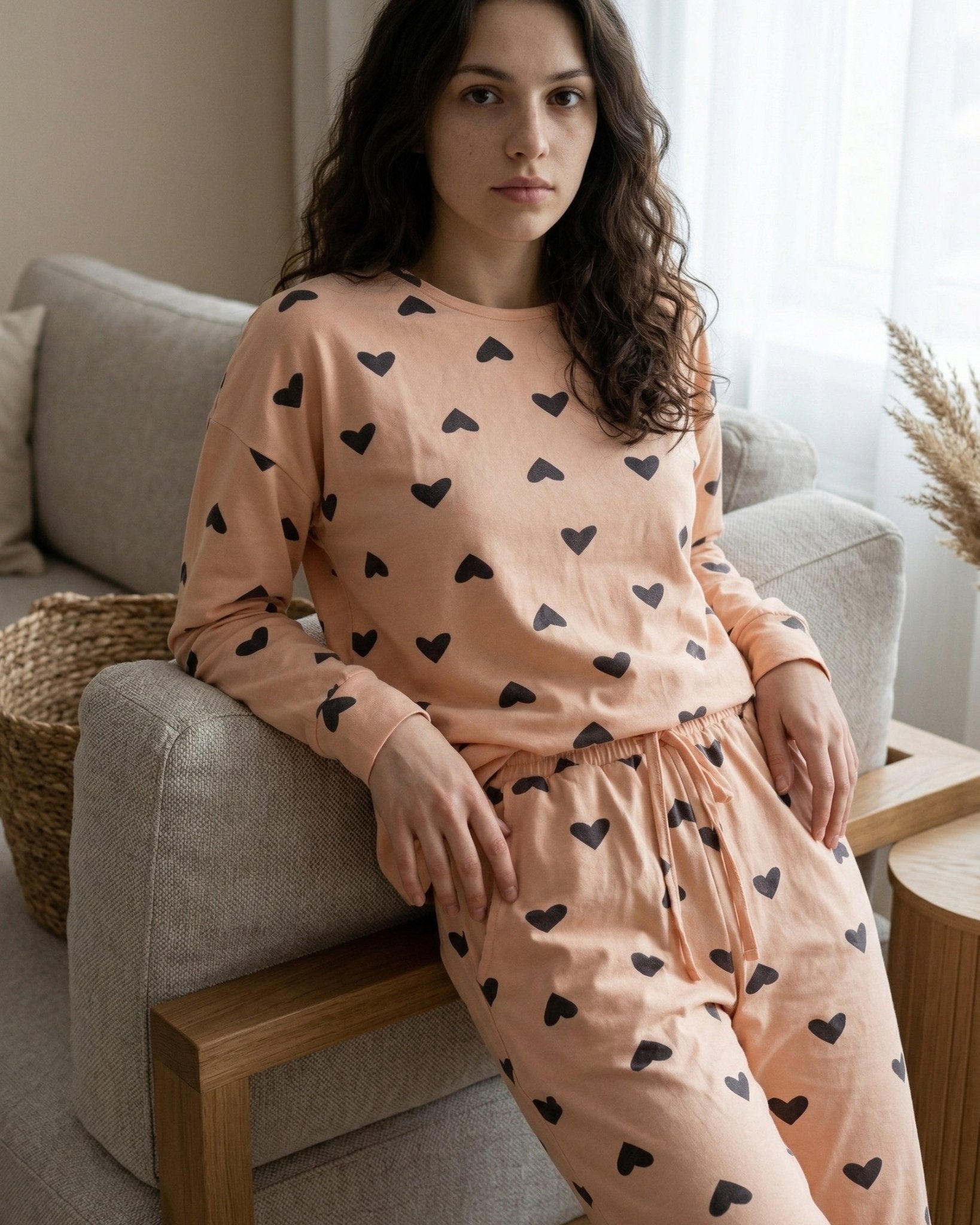Soft Hearts Pajama Set - June Joy