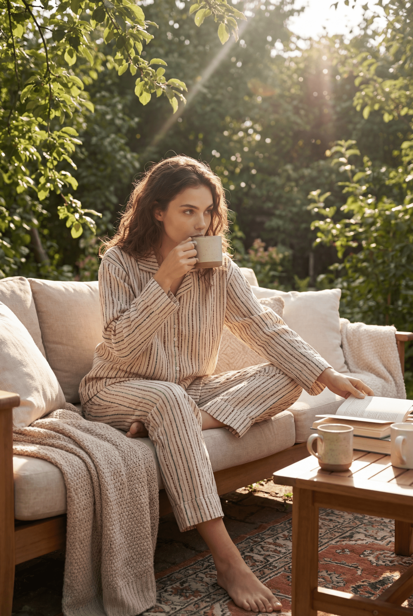 Warm Lines Pajama Set - June Joy