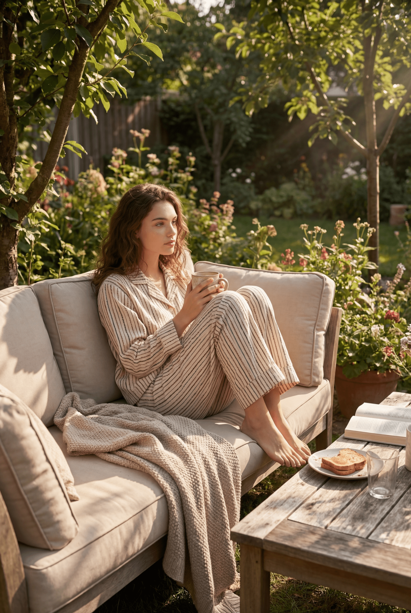 Warm Lines Pajama Set - June Joy